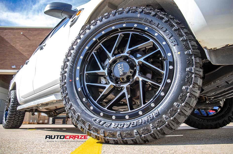 FORD RANGER MO985 GLOSS BLACK MACHINED
